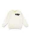 Off-white Fleece Type Graphic In Neutrals