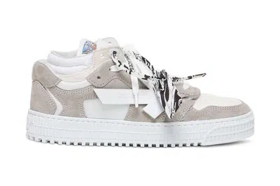 Pre-owned Off-white Floating Arrow Low White Grey (women's) In White/grey
