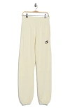 Off-white Flock Ow Cuff Sweatpants In Neutral