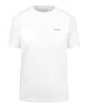 Off-white Floral-arrows Cotton T-shirt In White