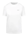 Off-white Floral-arrows Cotton T-shirt In White