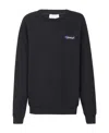 Off-white Off White Crew Neck Sweatshirt With Diag Motif In Black