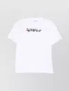 Off-white Arrow Flower Printed Crewneck T-shirt In White