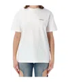 Off-white White Logo T-shirt In White