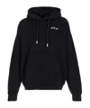 Off-white Caravaggio Arrow Over Hoodie In Black