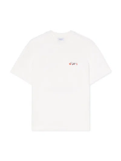 Off-white Flower Vase Regular Logo Tee In Multi