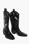 OFF-WHITE FOR WALKING WESTERN BOOTS WITH VINTAGE EFFECT 6CM