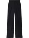 Off-white Off White Formal Over Wool Trousers In Black