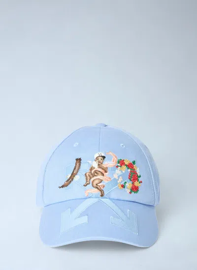 OFF-WHITE FRESCO ARROW BASEBALL CAP