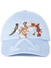 Off-white Blue Fresco Arrow Baseball Cap In Blau