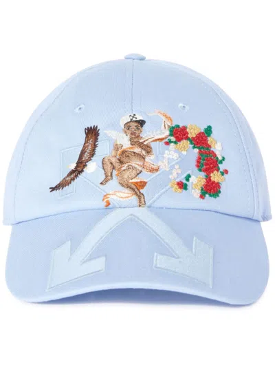 Off-white Blue Fresco Arrow Baseball Cap