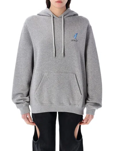 OFF-WHITE FRESCO ARROW HOODIE