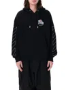 Off-white Hoodie In Black