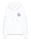 Off-white Fresco Arrow Skatehoodie In White