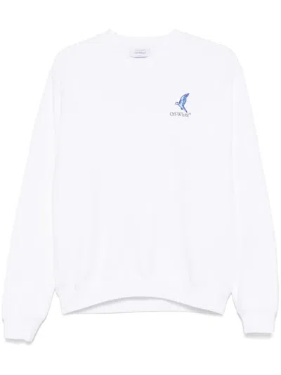 Off-white Fresco Arrow Sweatshirt In White