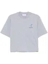Off-white Fresco Arrow Boxy Tee In Grey