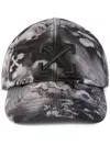 Off-white Fresco Baseball Cap In Black