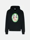 Off-white 'fresco' Black Cotton Sweatshirt In Black
