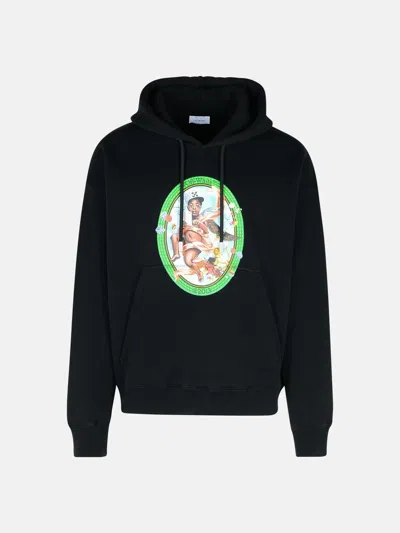 Off-white 'fresco' Black Cotton Sweatshirt