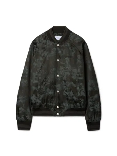 OFF-WHITE FRESCO BOMBER JACKET