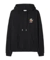 Off-white Black Bookish Fresco Hoodie In Black