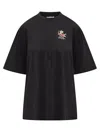 Off-white Bookish T-shirt In Black-white