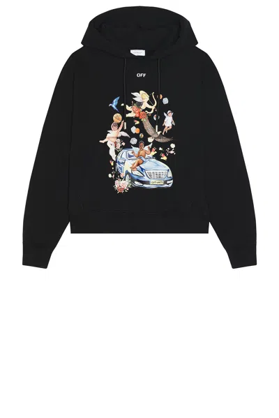 OFF-WHITE FRESCO CAR SKATE HOODIE