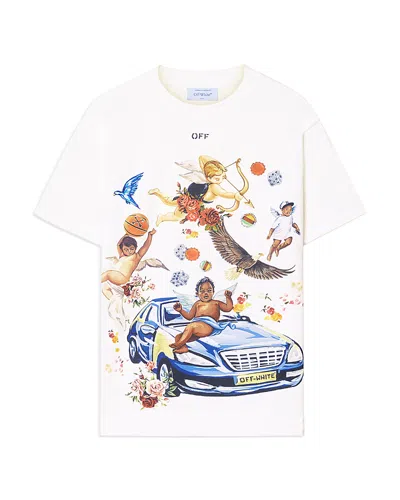 Off-white Fresco Car Slim Fit Graphic Tee