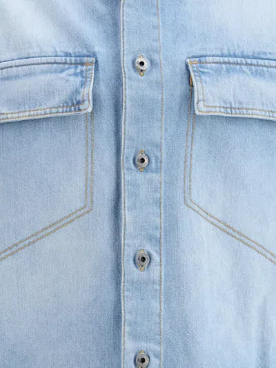 OFF-WHITE FRESCO DENIM SHIRT
