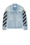 Off-white Off White Shirts In Navy Blue