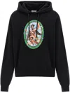 Off-white Off White 'fresco Oval' Hoodie In 1001 White/black