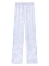 Off-white Fresco-jacquard Pyjamas Trousers In White