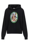 Off-white Off White 'fresco Oval' Hoodie In Black