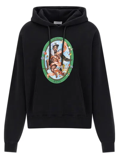 OFF-WHITE OFF-WHITE 'FRESCO OVAL' HOODIE