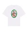 Off-white Off White Men Fresco Oval T-shirt In White