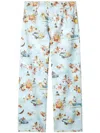 Off-white Jeans Mit Fresko-print In Blue