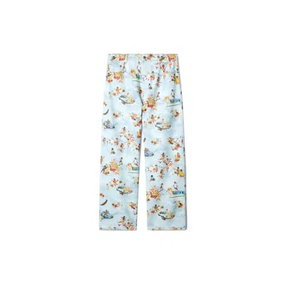 OFF-WHITE FRESCO-PRINT JEANS