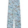 Off-white Straight Trousers All-over Print In Multicolor