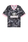 Off-white Fresco Soccer T-shirt In Black & White