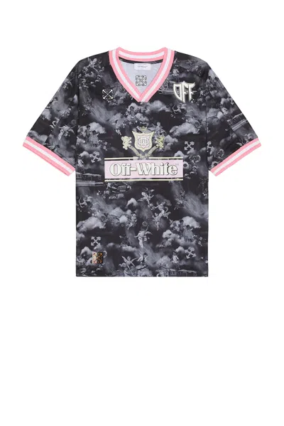 OFF-WHITE FRESCO SOCCER TEE