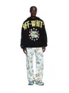 Off-white Fresco Star Over Hoodie In Black