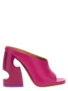 Off-white Pop Bulky Sandals Fuchsia In Fuchsia