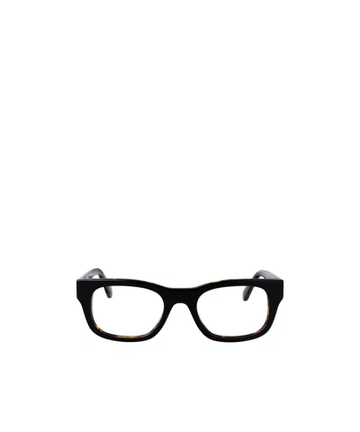 Off-white Full-frame Flat Mirror In Black