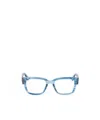 Off-white Full-frame Flat Mirror In Blue