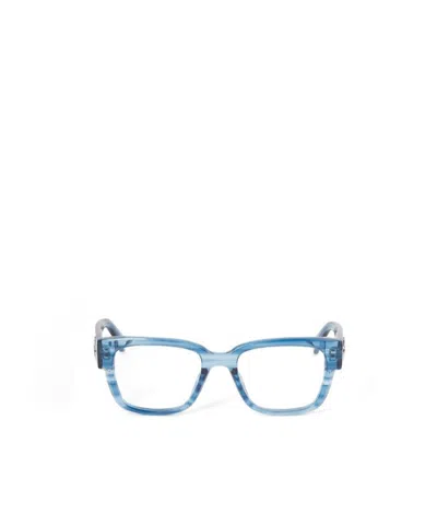 Off-white Full-frame Flat Mirror In Blue