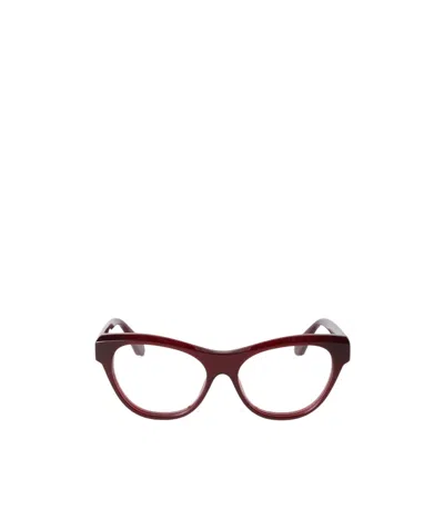 Off-white Full-frame Flat Mirror In Red