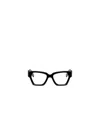 Off-white Full Frame Plain Mirror In Black