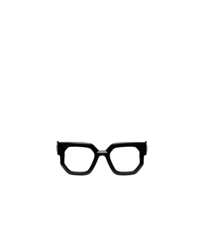 Off-white Full Frame Plain Mirror In Black