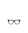 Off-white Rectangular Flat Mirror In Black