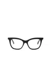 Off-white Full Frame Plain Mirror In Black